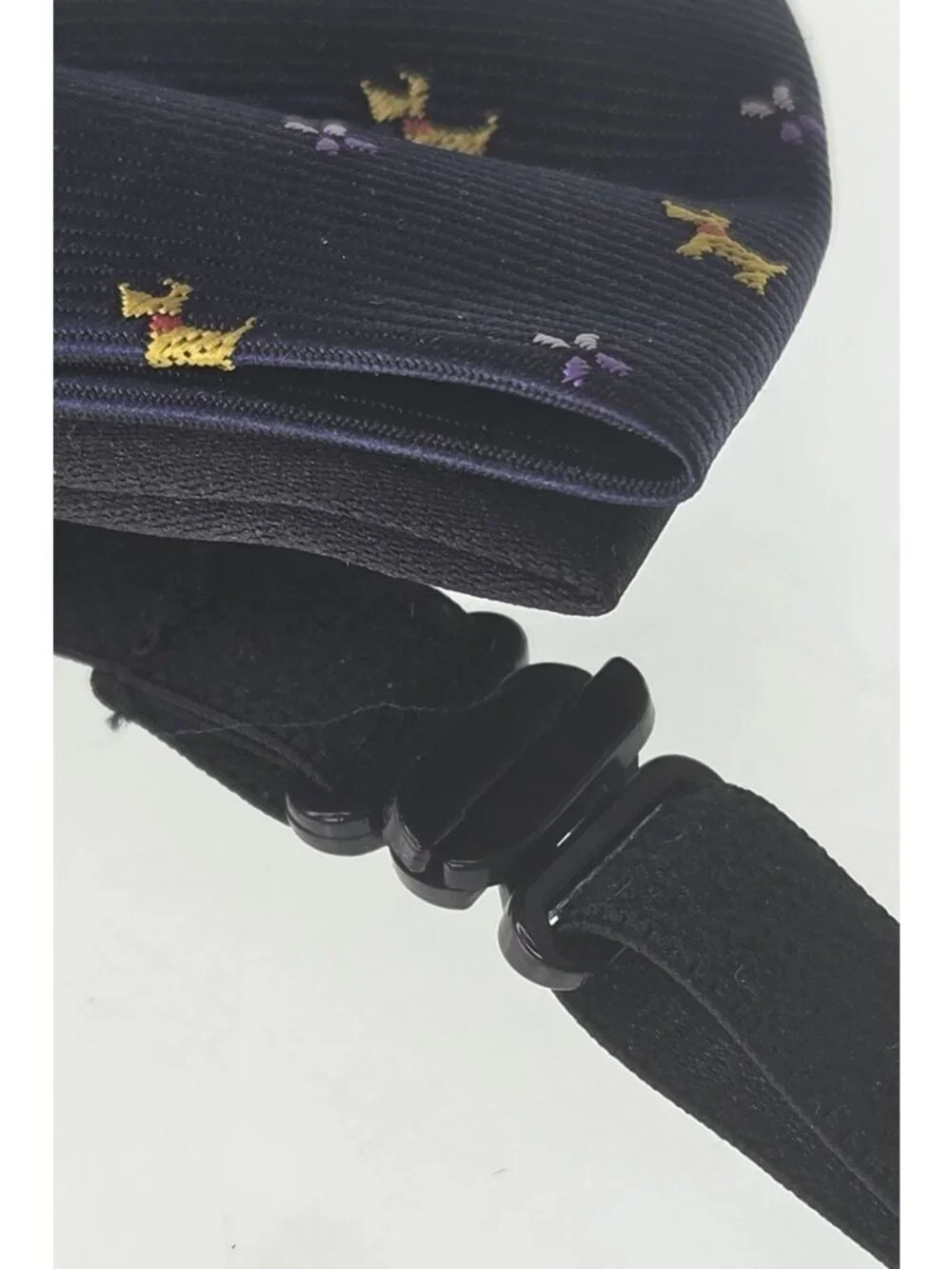 Scottish Terrier Scottie Dog Adjustable Small Bow Tie Blue Boys Or Mens